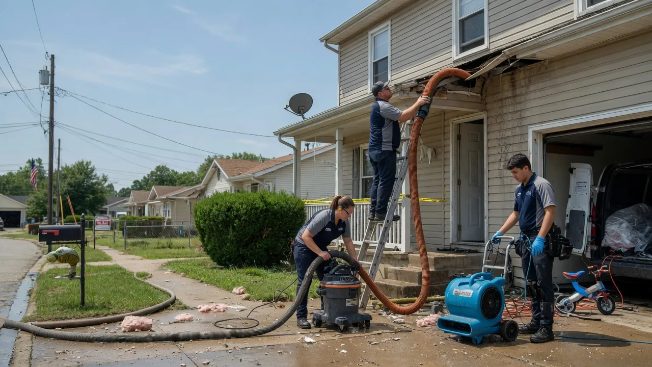 Water Damage Restoration in Branch, AR near me